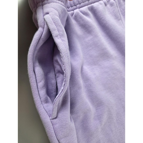 Disney Mickey Mouse Purple Lilac 100% Cotton Jogger Sweatpants, Sz M - Picture 6 of 10
